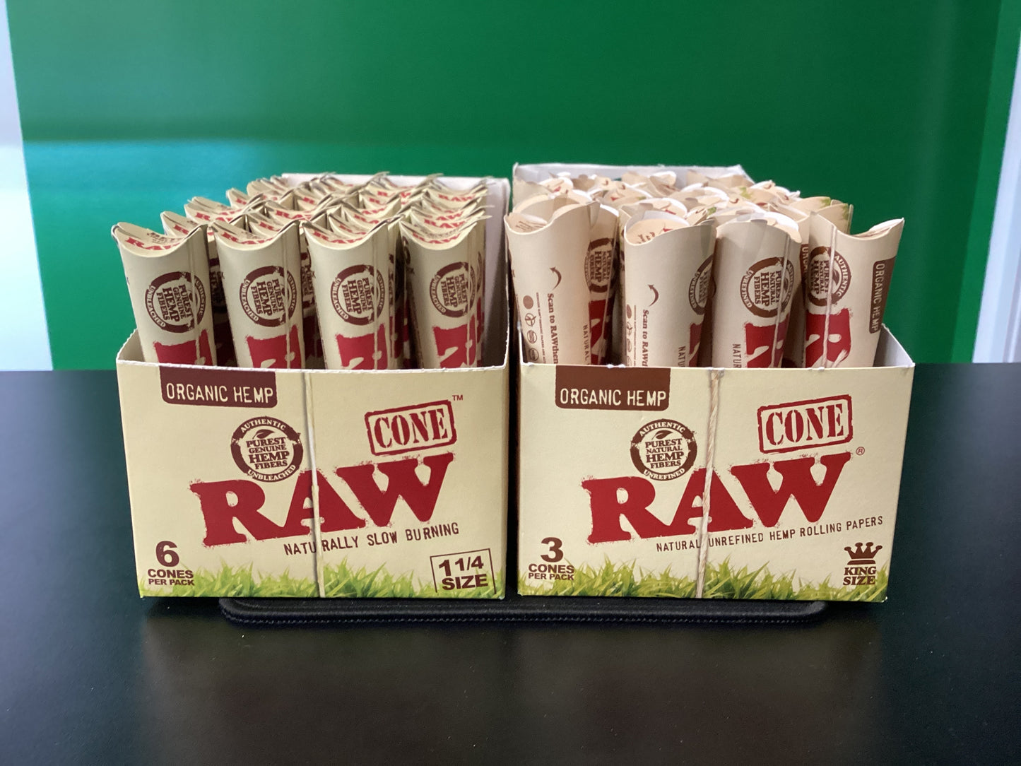RAW Organic Cones