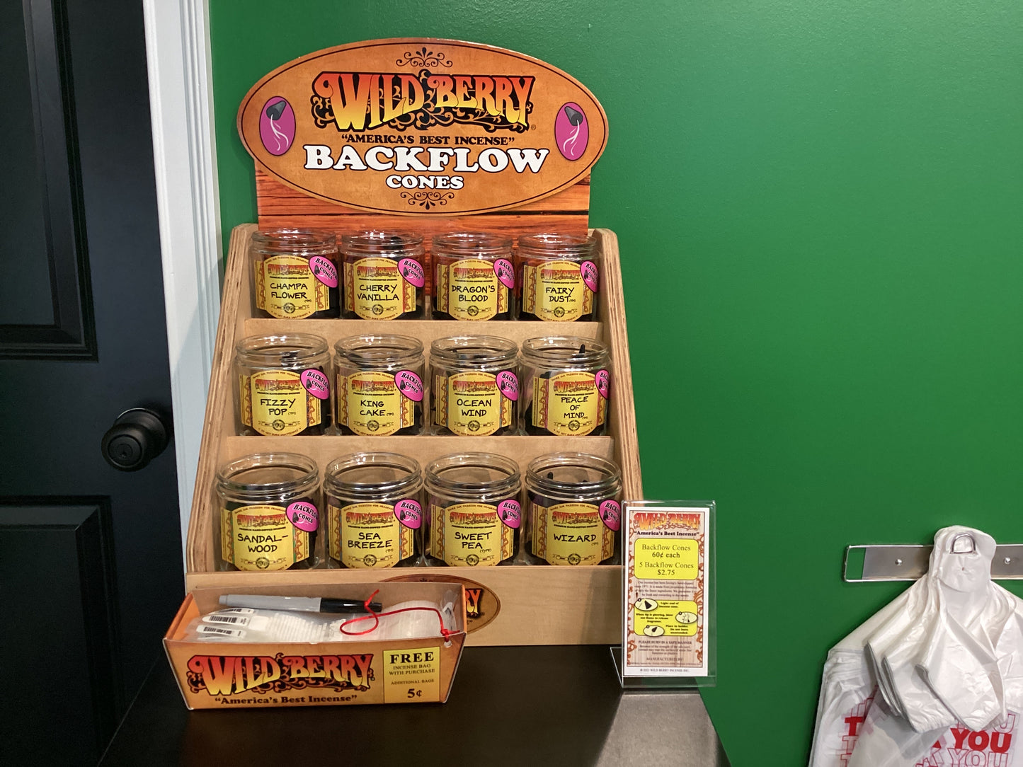 Wild Berry Starter Kits Backflow Cones